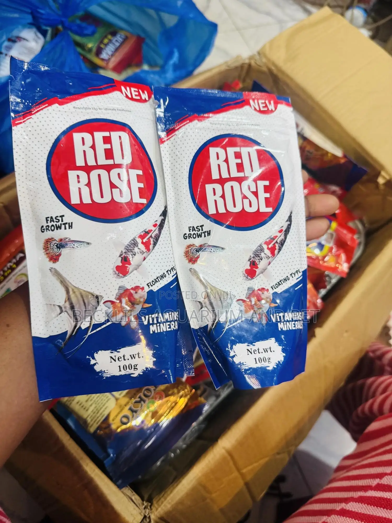 Redrose Aquarium Fish Food