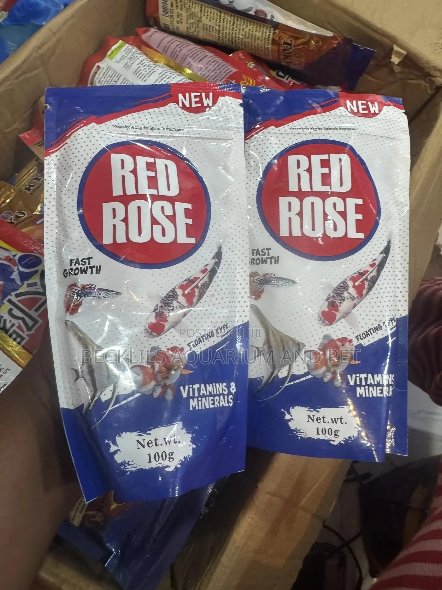 Redrose Aquarium Fish Food