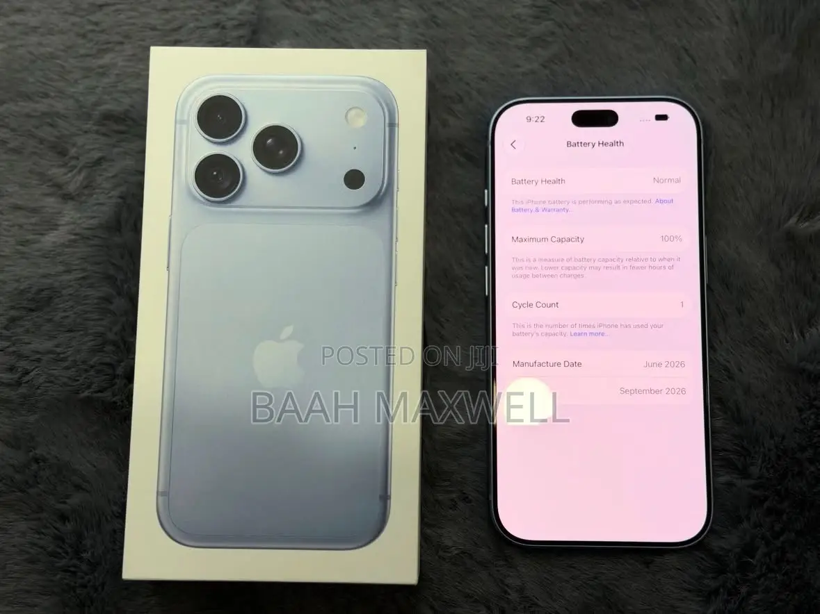 New Apple iPhone 18 Pro Max 256 GB Blue