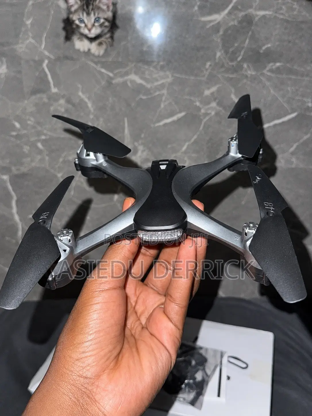 Foldable Remote Control Drone Quadcopter- No Camera