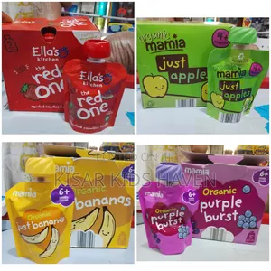 Organic Mamia N Ella's Kitchen Baby Food Pouches ( Price for 1 Piece)