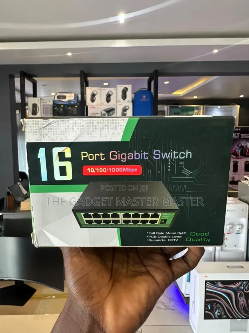 16 Ports RJ-45 Ethernet Gigabit Switch