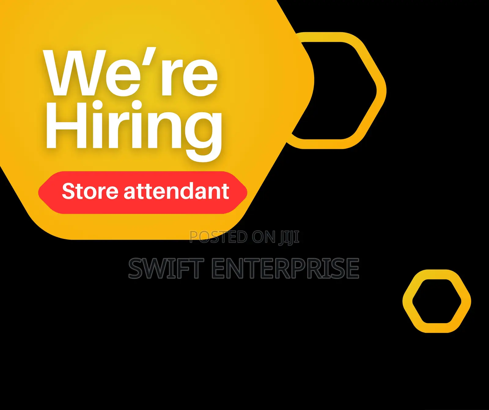 Store Attendant - Male
