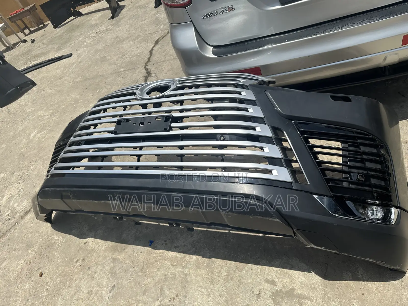 LX600 2024 Front Bumper Complete