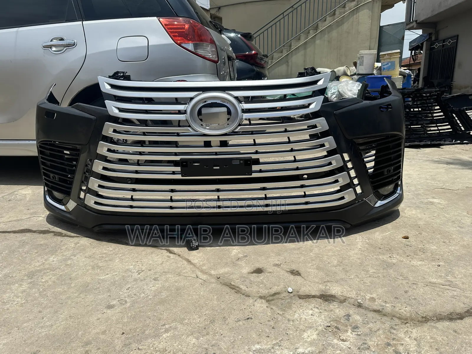 LX600 2024 Front Bumper Complete