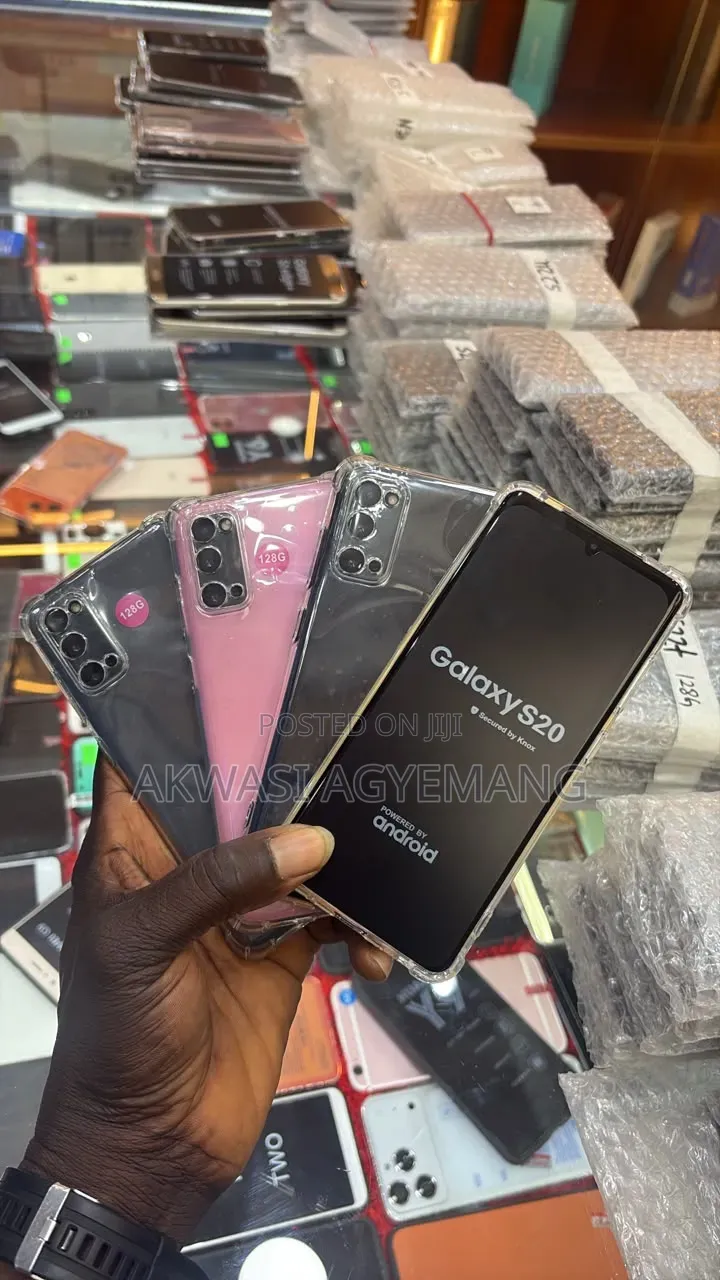 New Samsung Galaxy S20 128 GB Pink