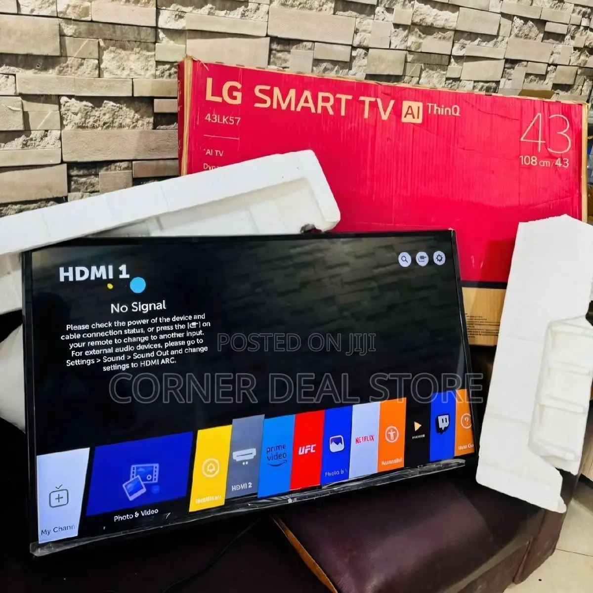 LG Smart TV 43 Inches UHD