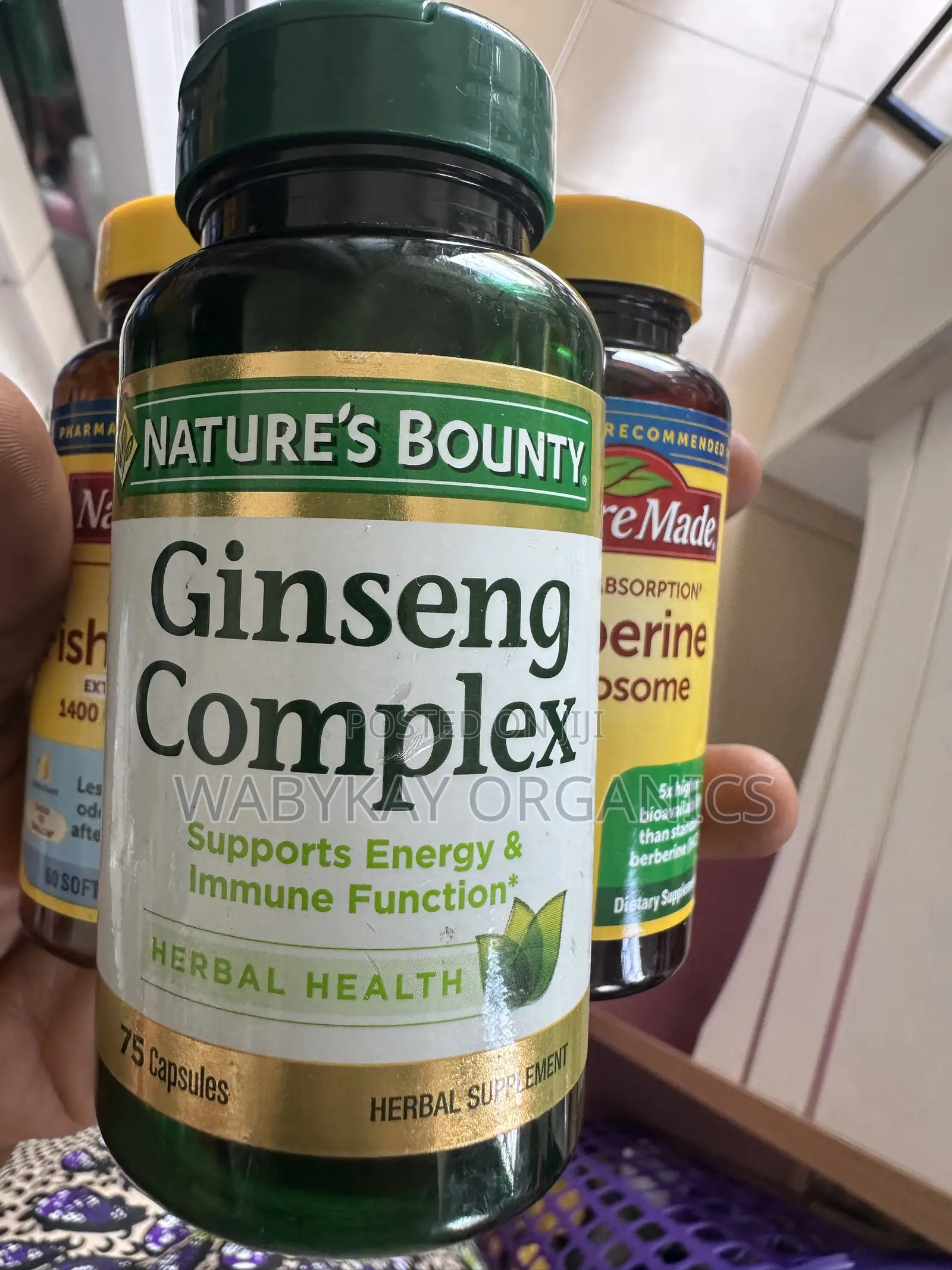 Nature Bounty Ginseng Complex
