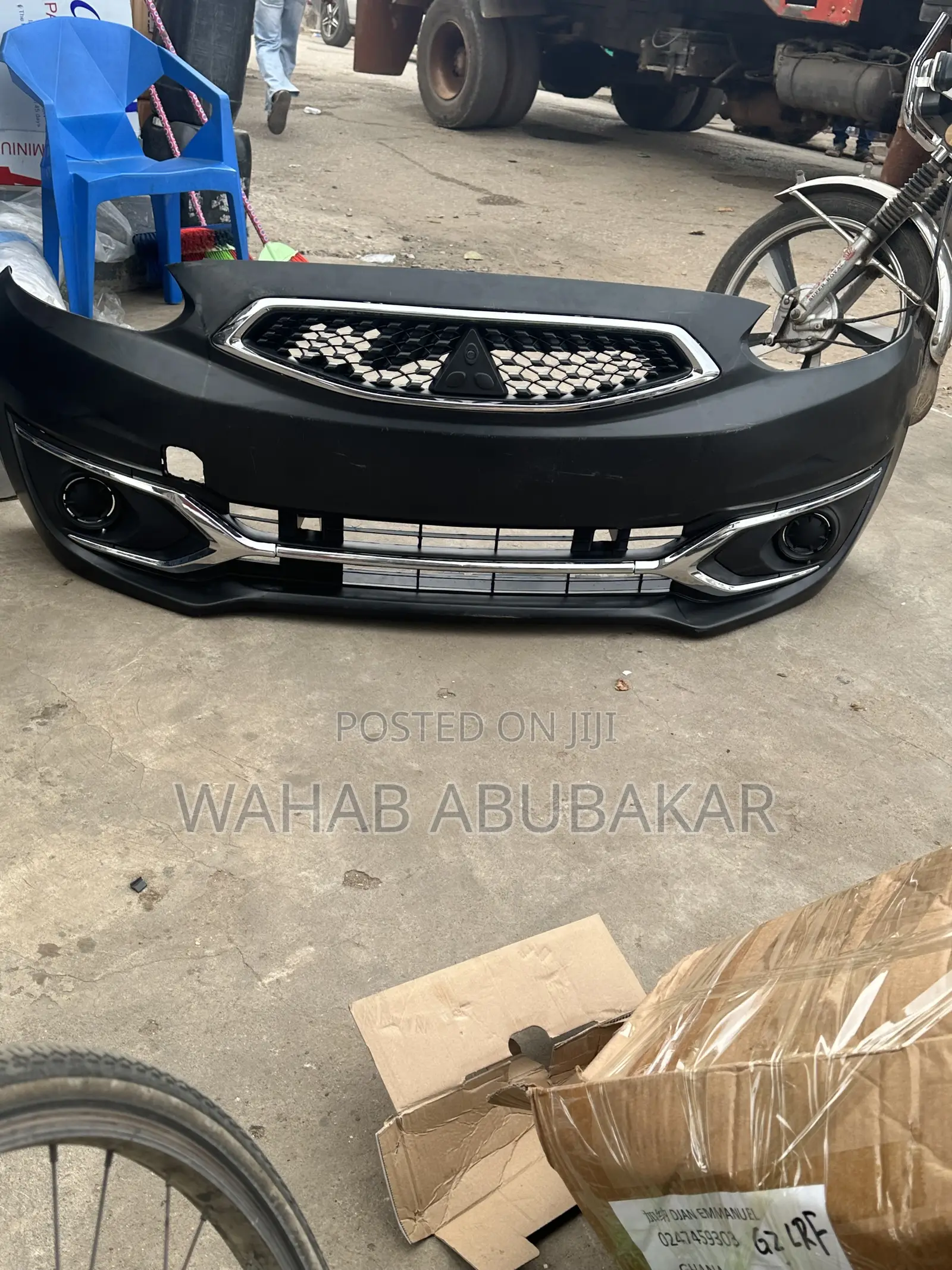 Mitsubishi Mirage 2016 Front Bumper Complete Hatchback