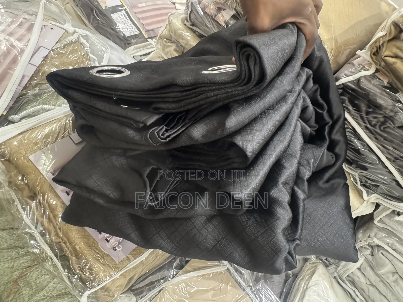 Original Thick Heavy Black Out Curtains ;Total Darkness Guaranteed