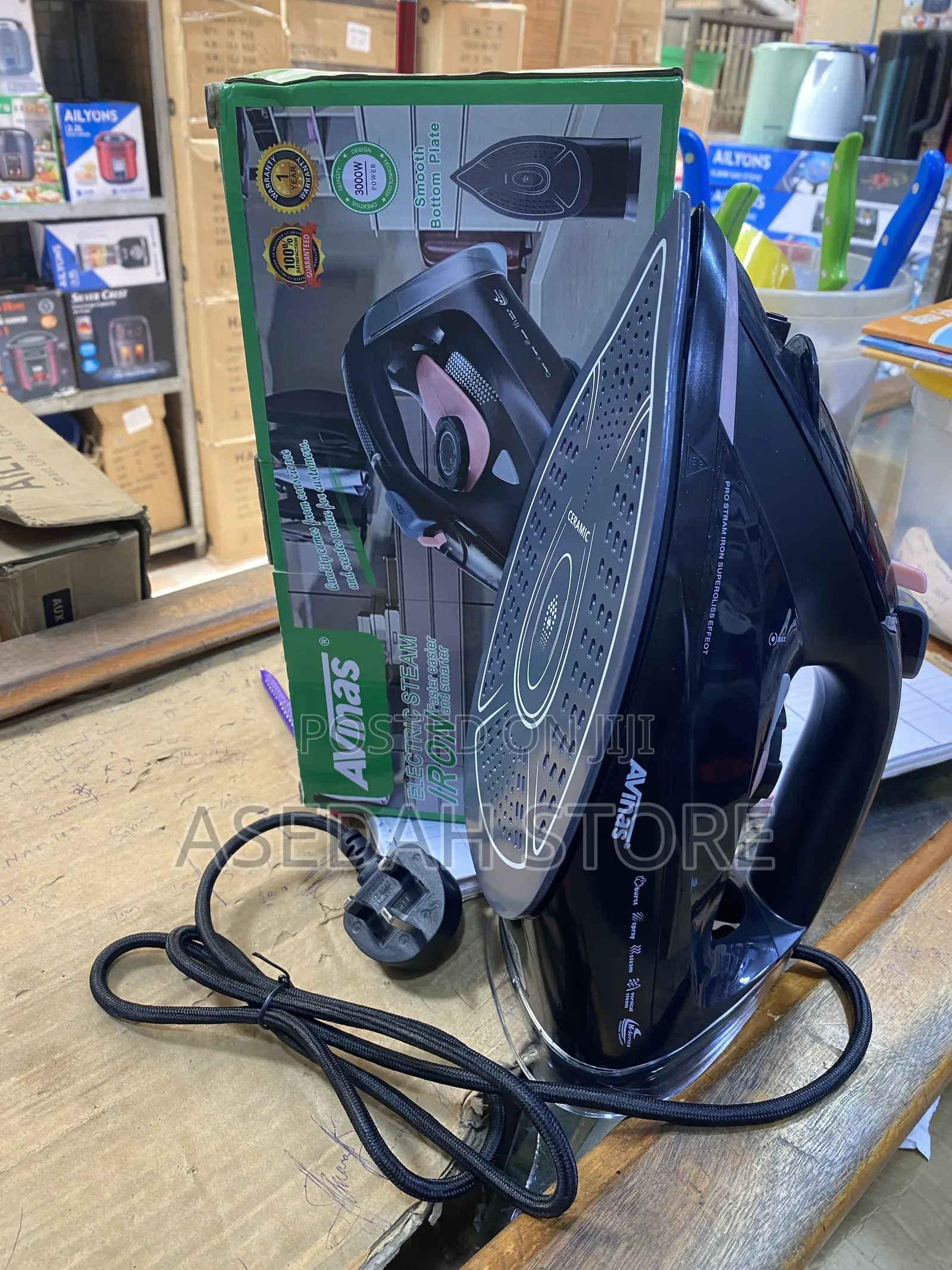 Avinas Electric Steam Iron 300w