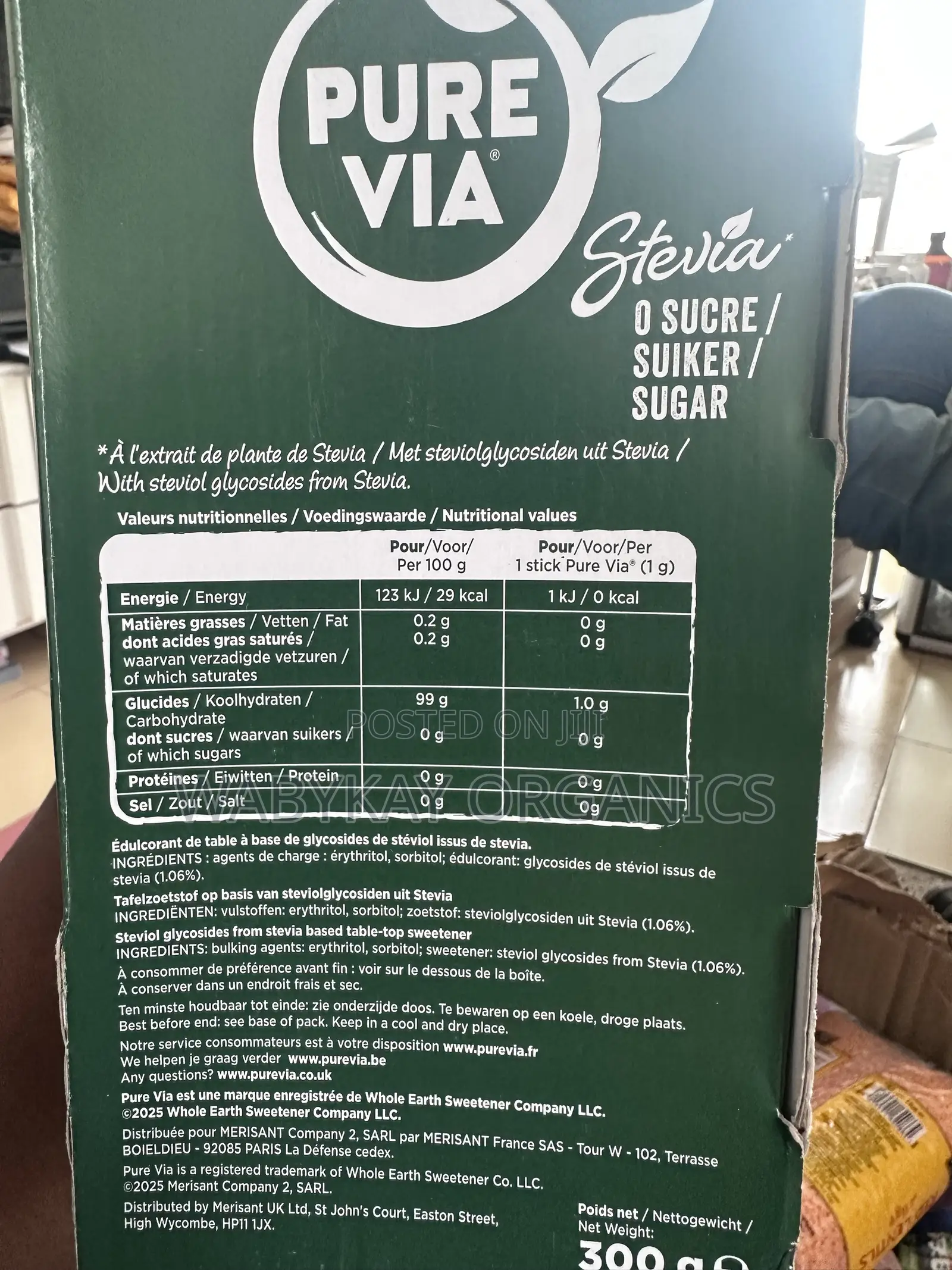Pure Stevia Sticks