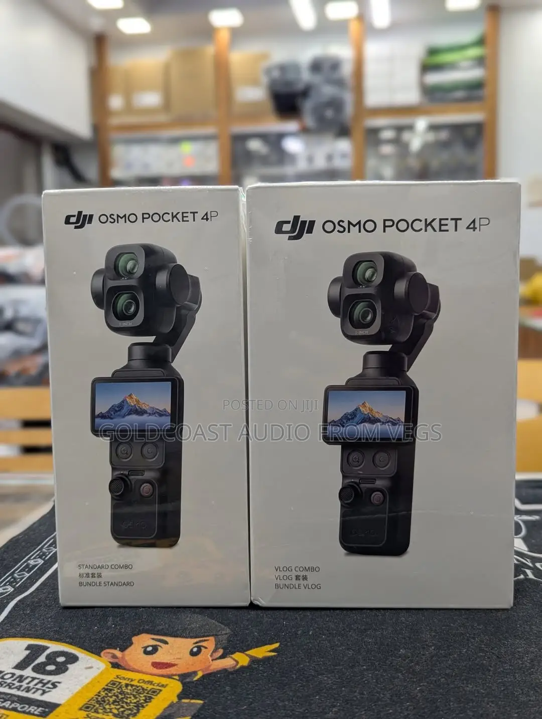 Dji Osmo Pocket 4p Combo