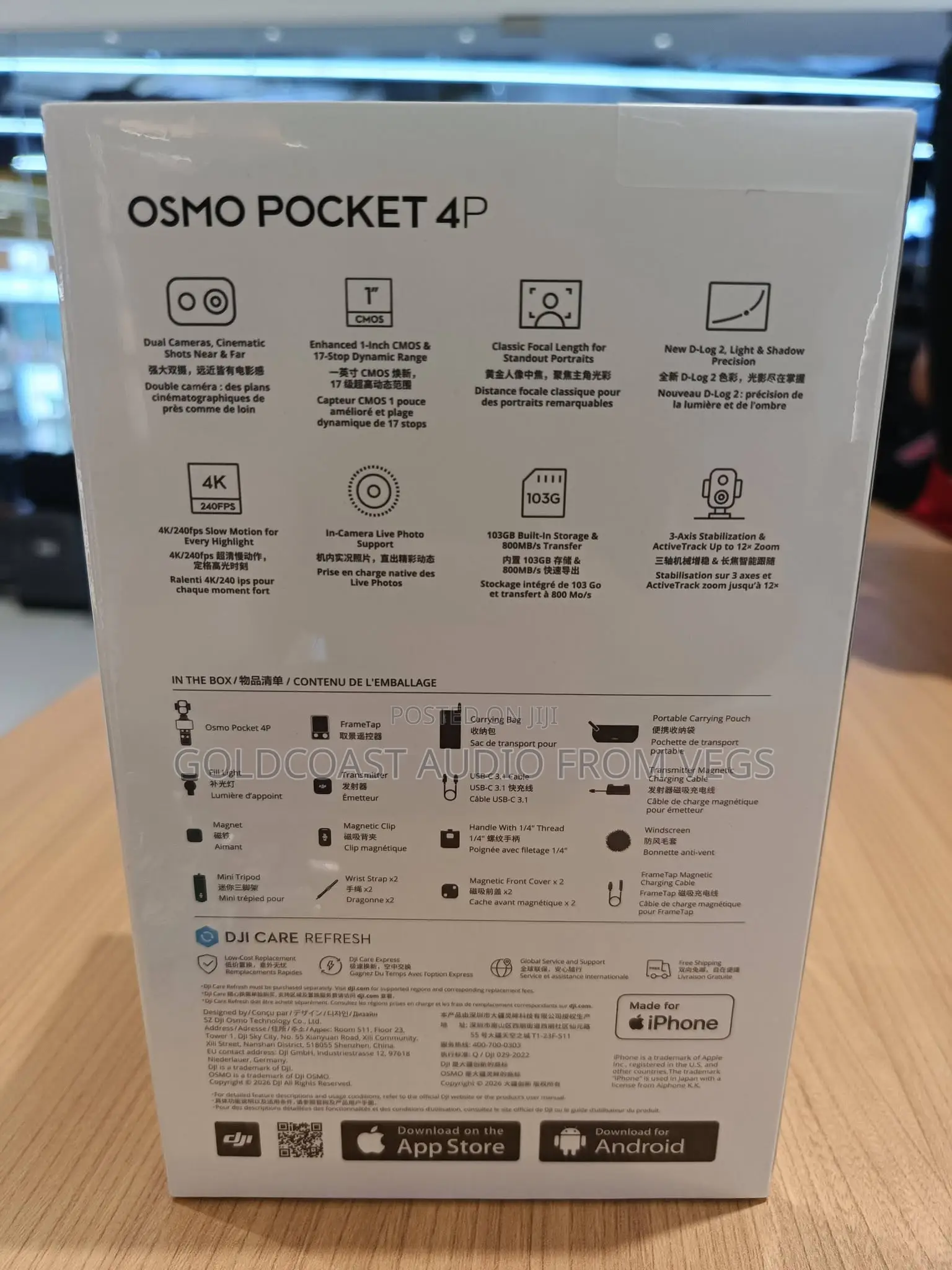Dji Osmo Pocket 4p Combo