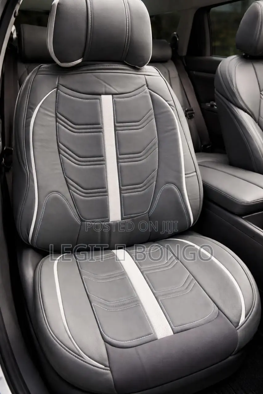 Quality Leather Grey Seat Cover