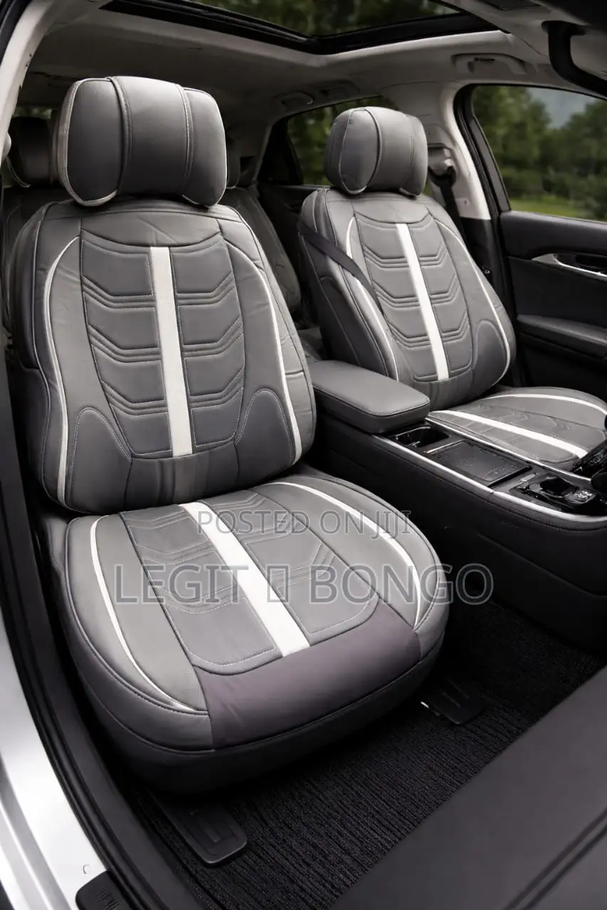 Quality Leather Grey Seat Cover