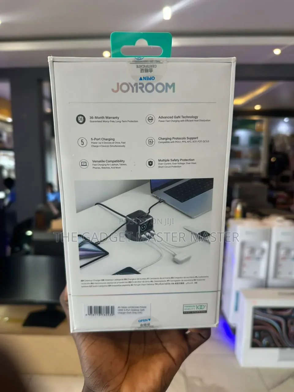 Joyroom Podix 140W 5-Port Desktop Gan Charger