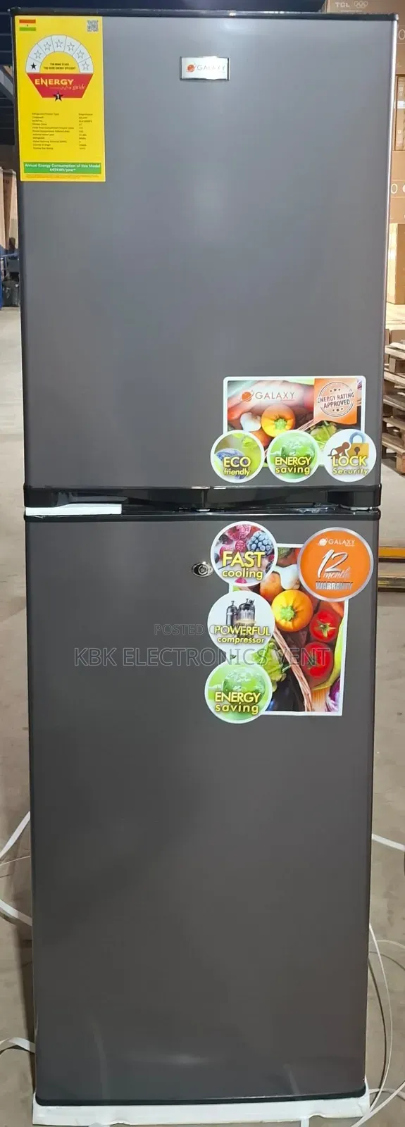 Galaxy 211Liter Double Door Refrigerator