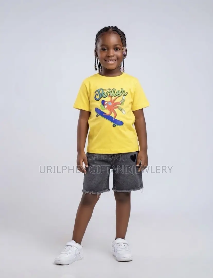 Beautiful Top With Jeans Trousers for Kids