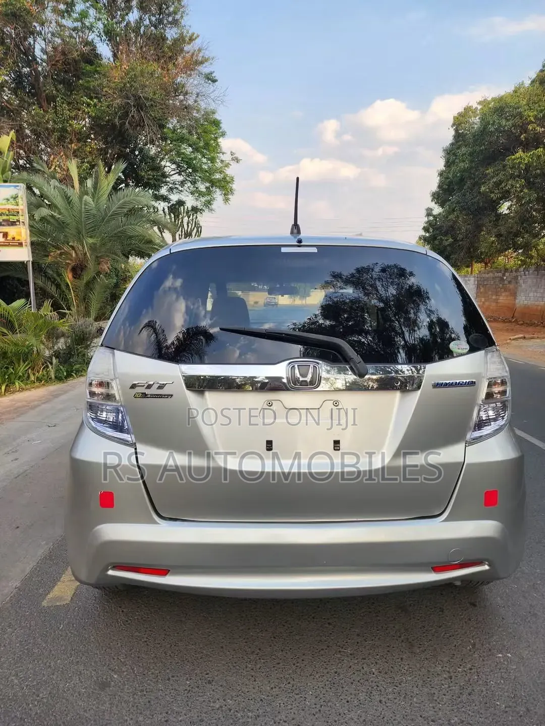 Honda Fit 2012 Silver