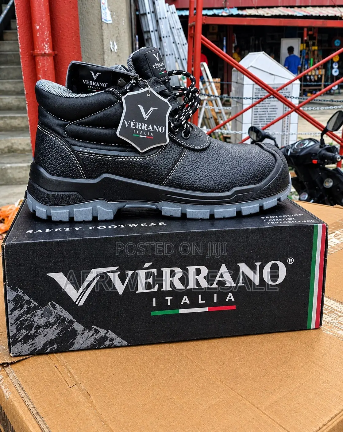 Safety Boots Steel Toe Boot Work Shoes Construction Industrial Boots