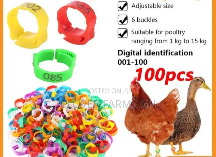 Chicken Feet Identifier /Foot Ring
