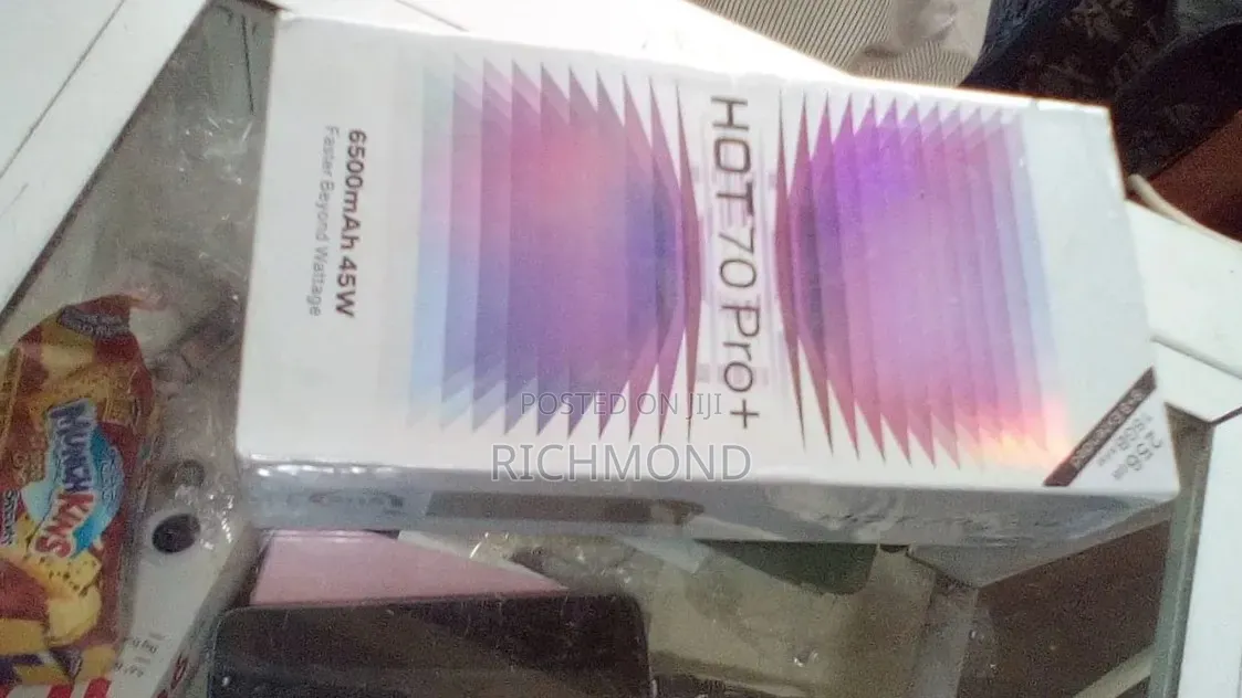 New Infinix Hot 70 Pro 5G+ 256 GB Blue