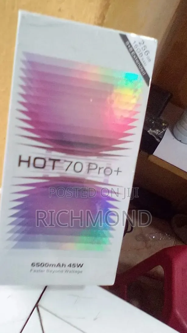 New Infinix Hot 70 Pro 5G+ 256 GB Blue