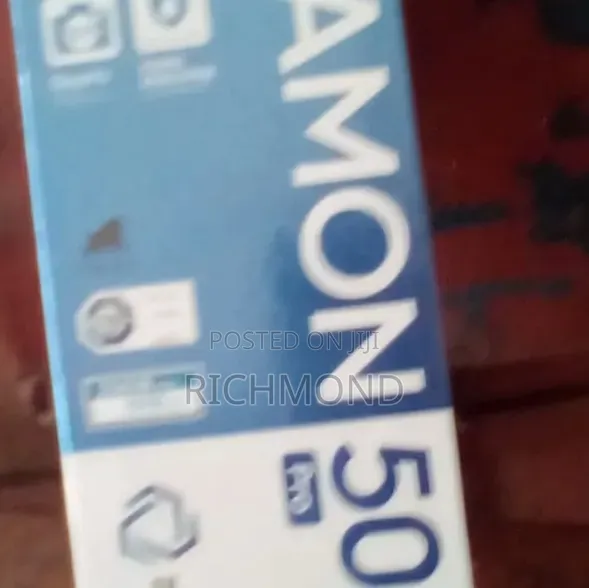 New Tecno Camon 50 Pro 256 GB Black