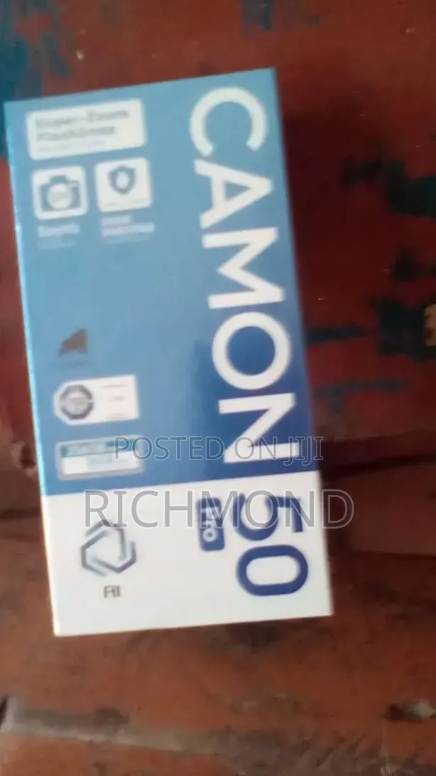 New Tecno Camon 50 Pro 256 GB Black