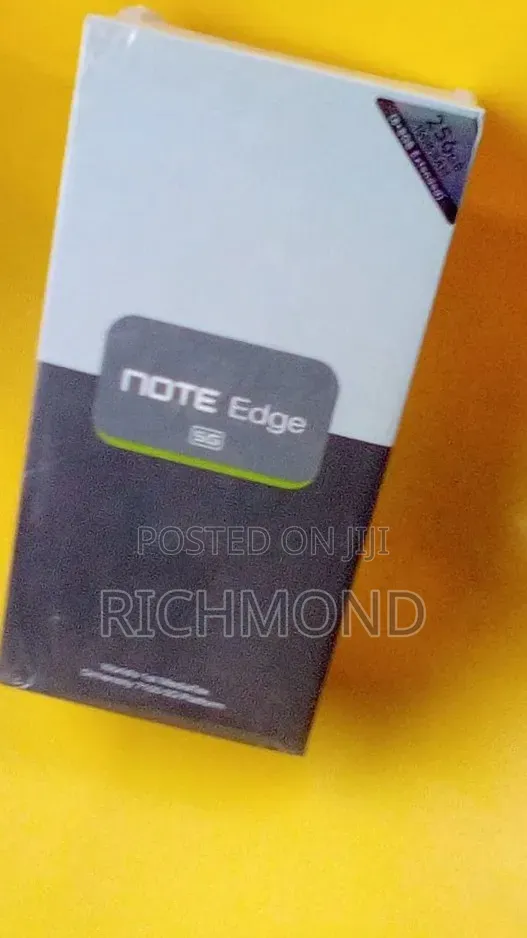 New Infinix Note Edge 256 GB Black