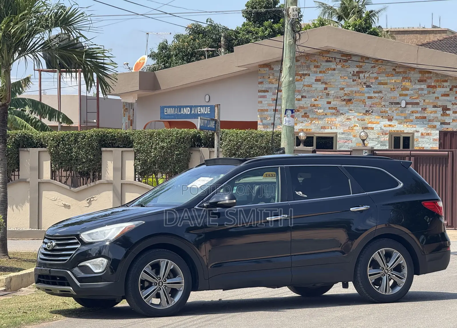 Hyundai Santa Fe Limited Ultimate AWD 2017 Black
