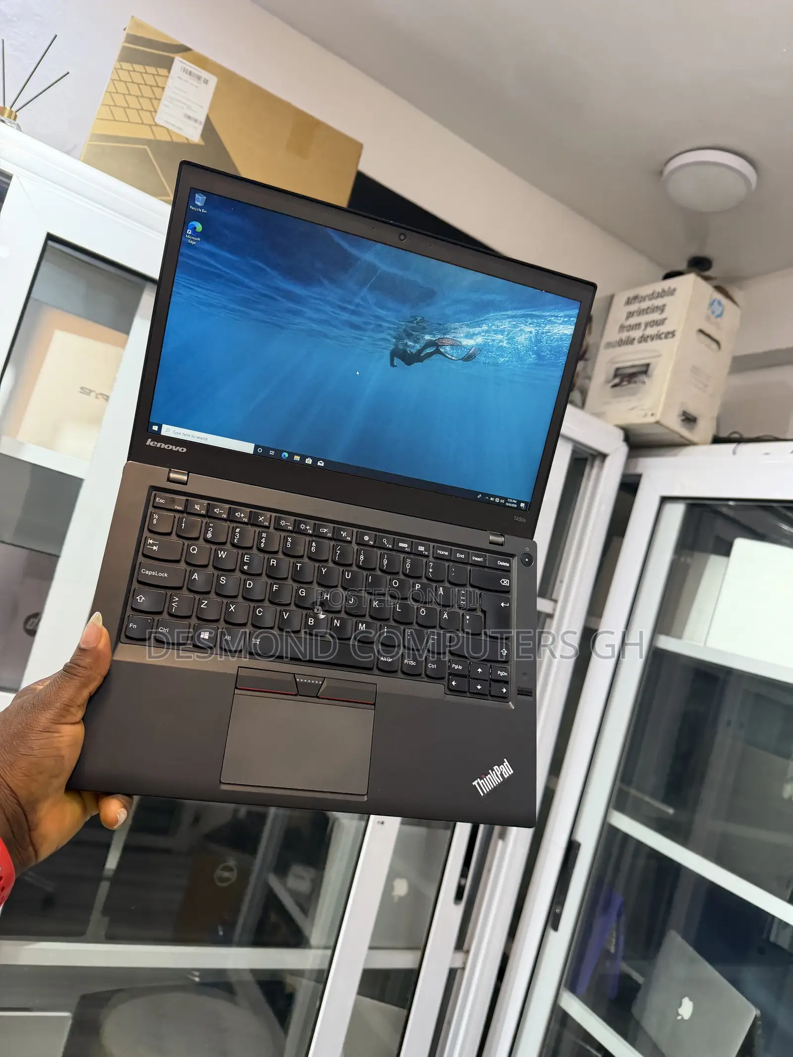 Laptop Lenovo ThinkPad T450 8GB Intel Core i5 SSD 500GB