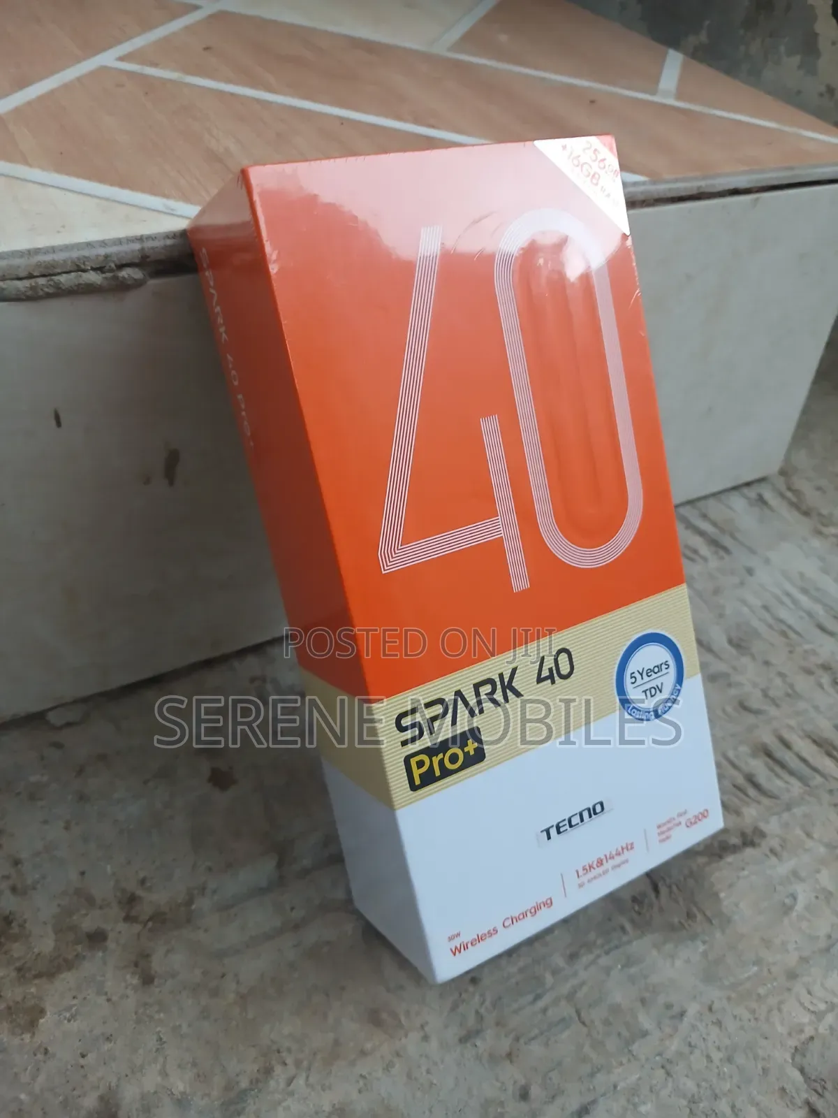 New Tecno Spark 40 Pro+ 256 GB Black