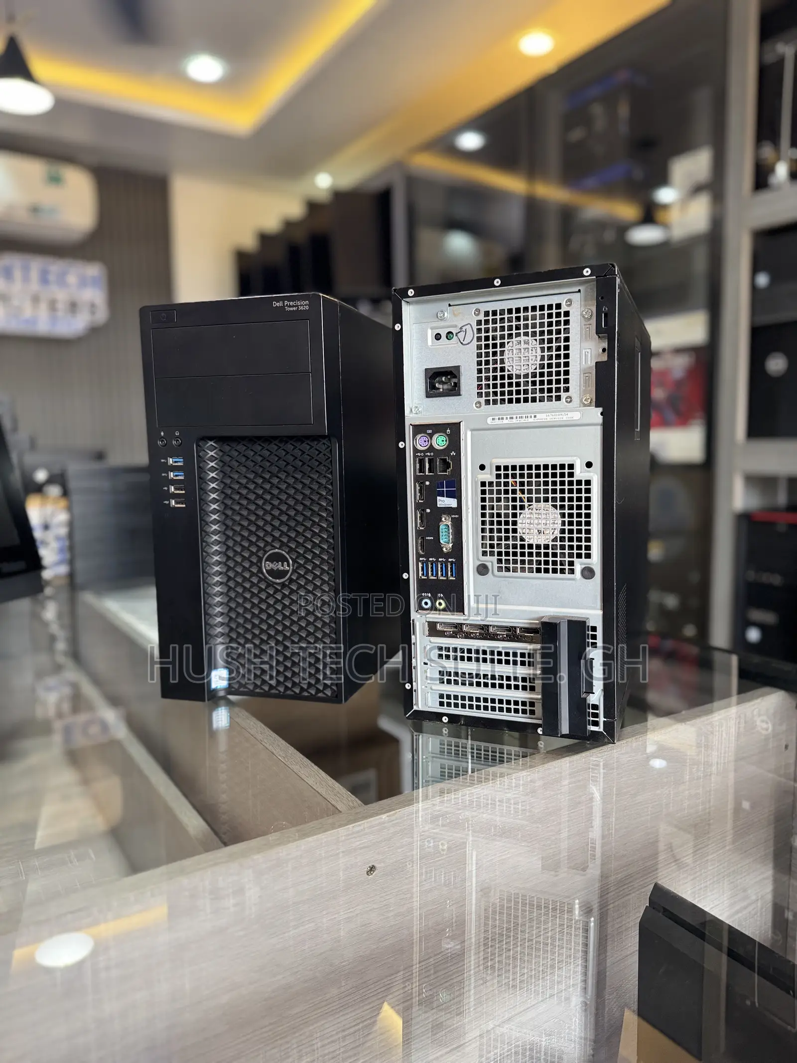 Desktop Computer Dell Precision 3000 16GB Intel Core i7 SSD 256GB