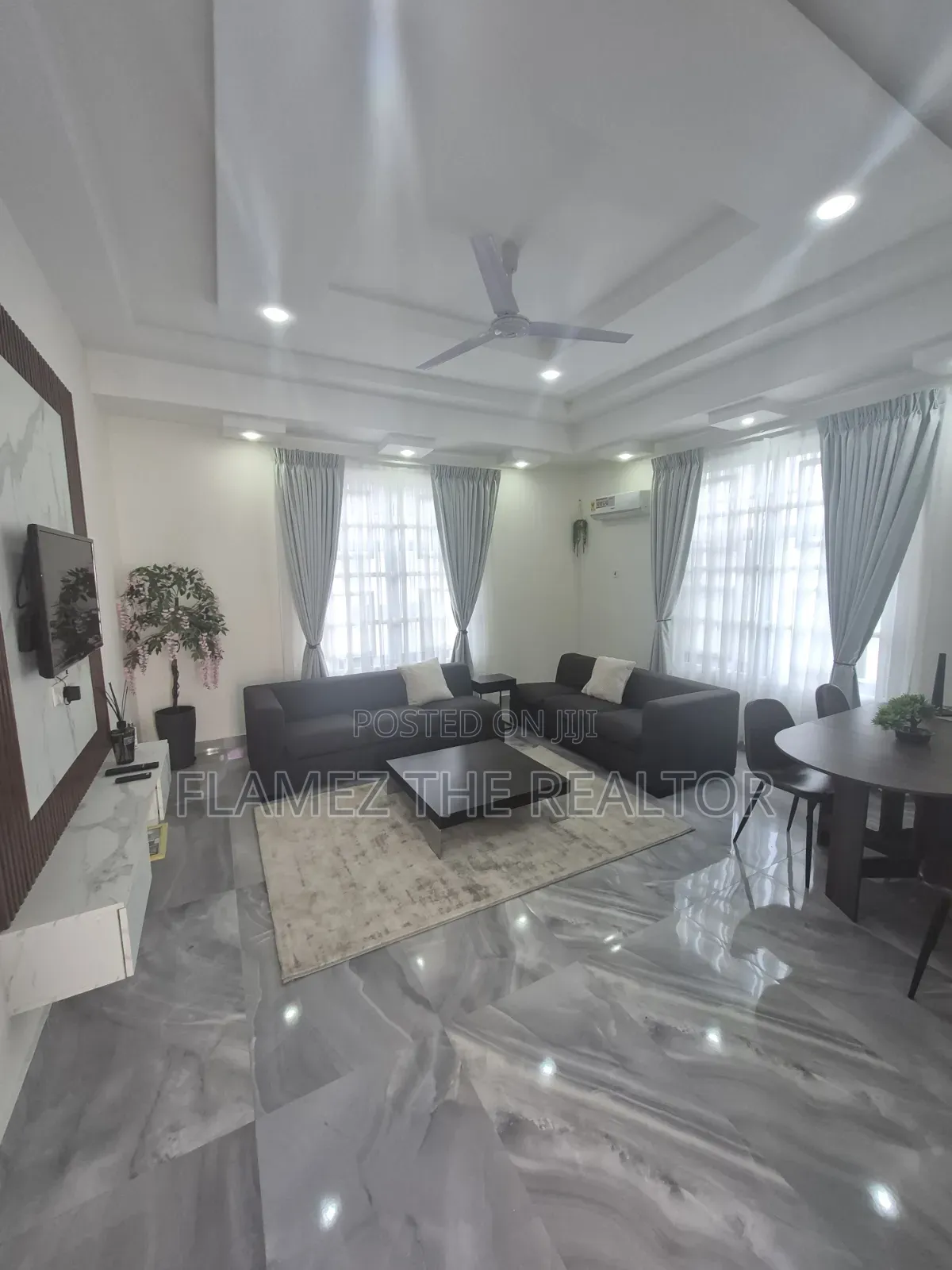 Furnished 2bdrm Apartment in Satellite Block, Amasaman for rent