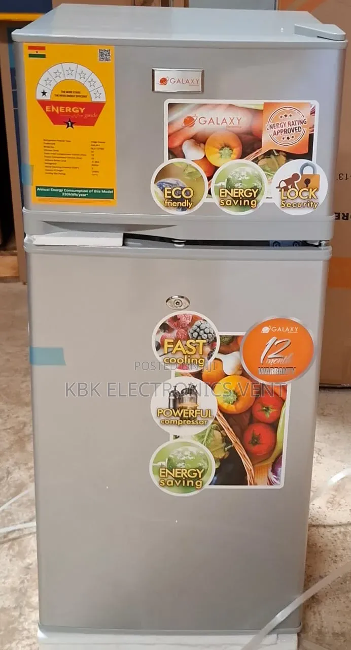 Galaxy 95Liter Double Door Refrigerator