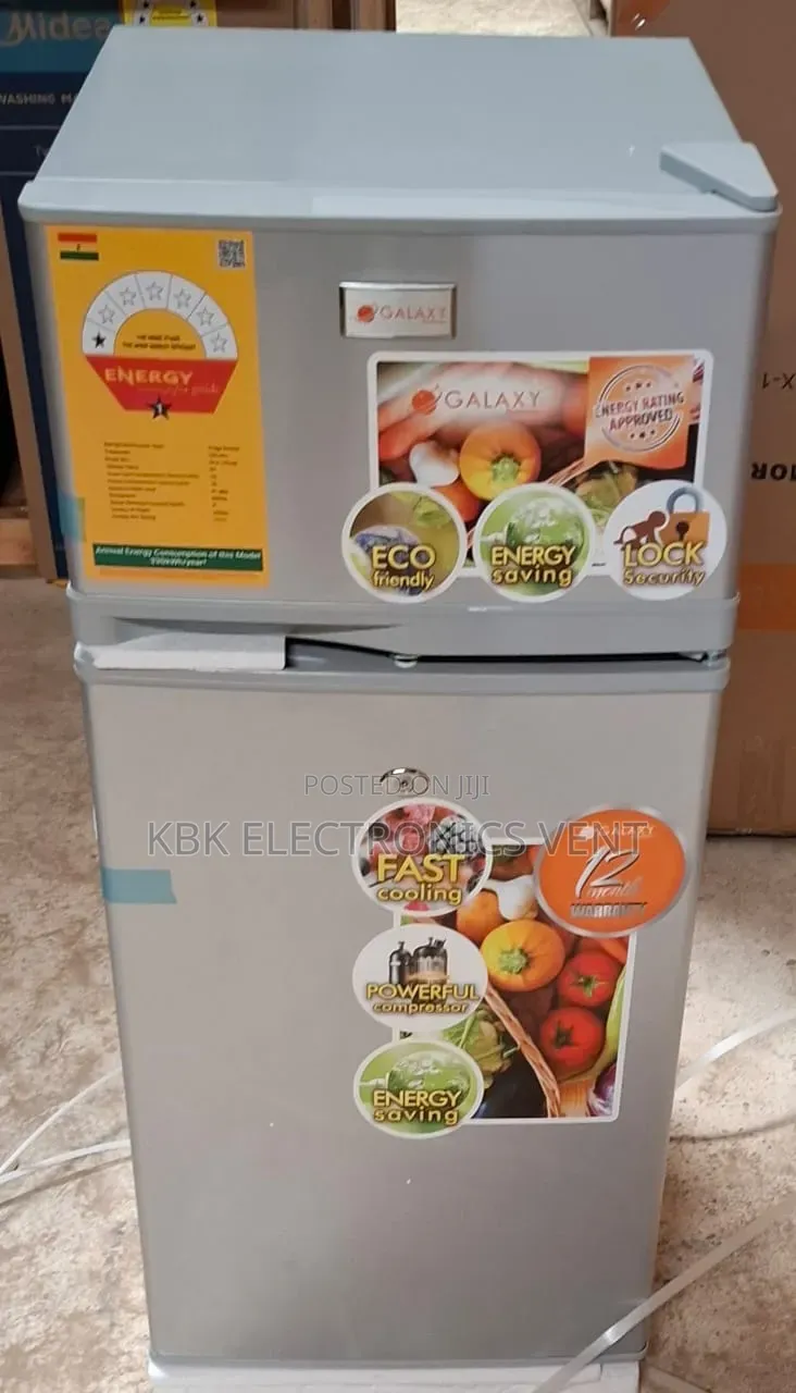 Galaxy 95Liter Double Door Refrigerator