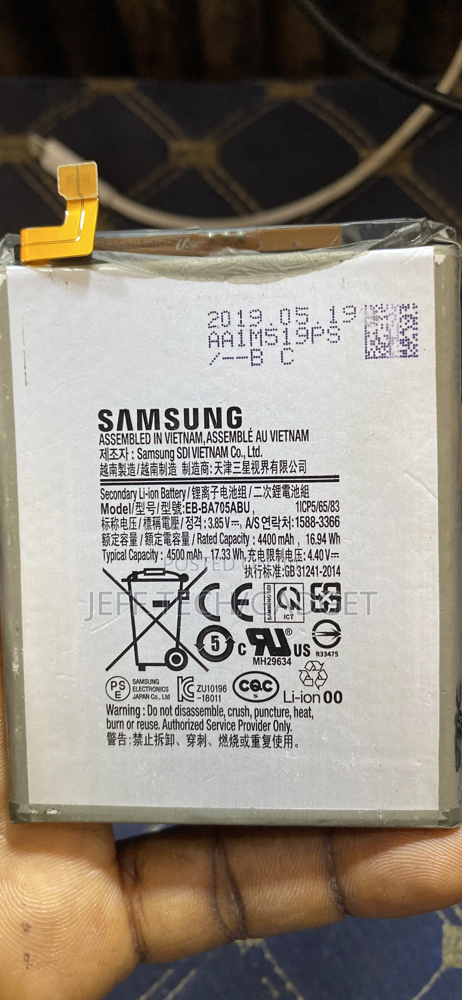 Original Battery for All Samsung Phones