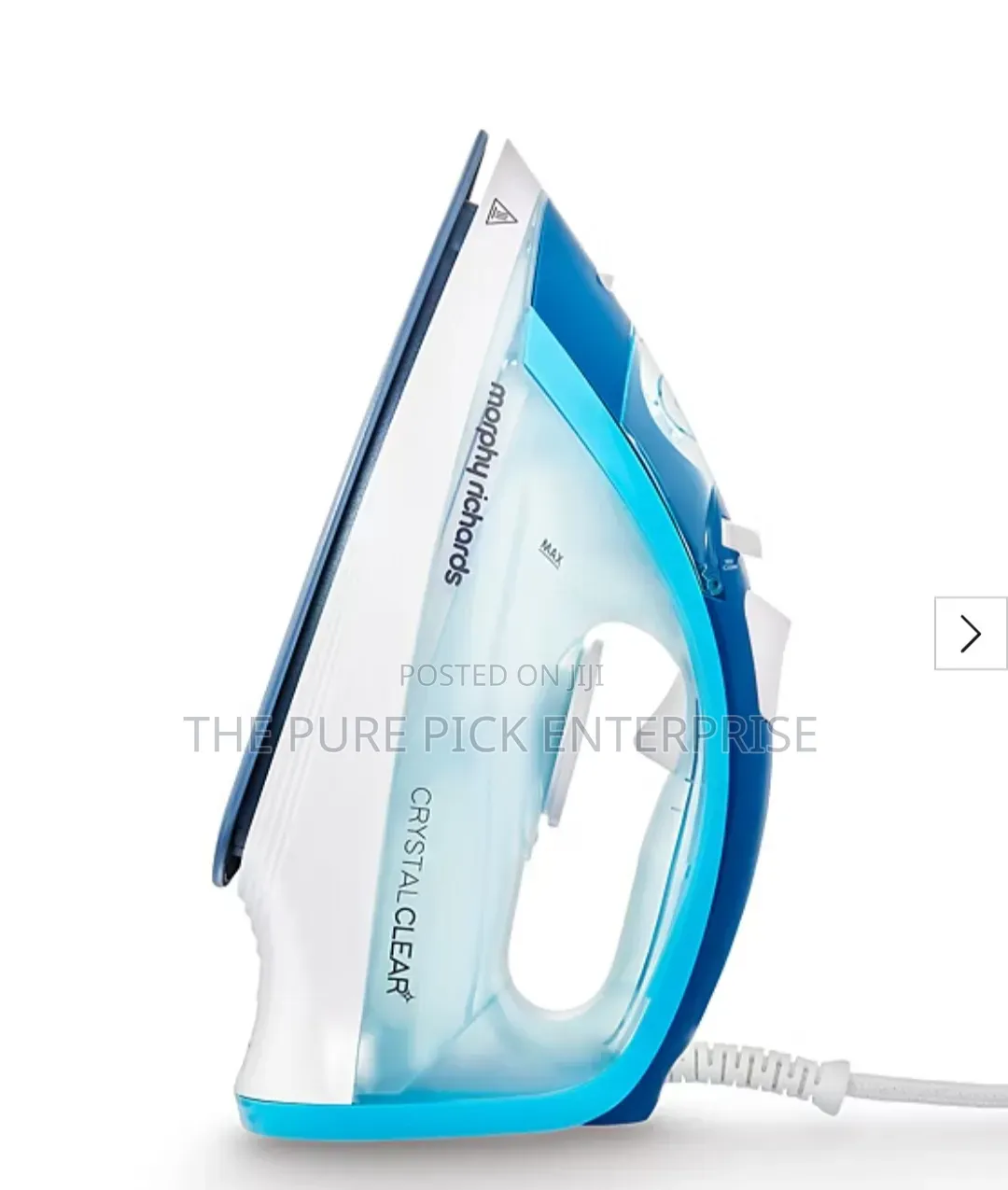 Morphy Richards Blue Crystal Clear Steam Iron