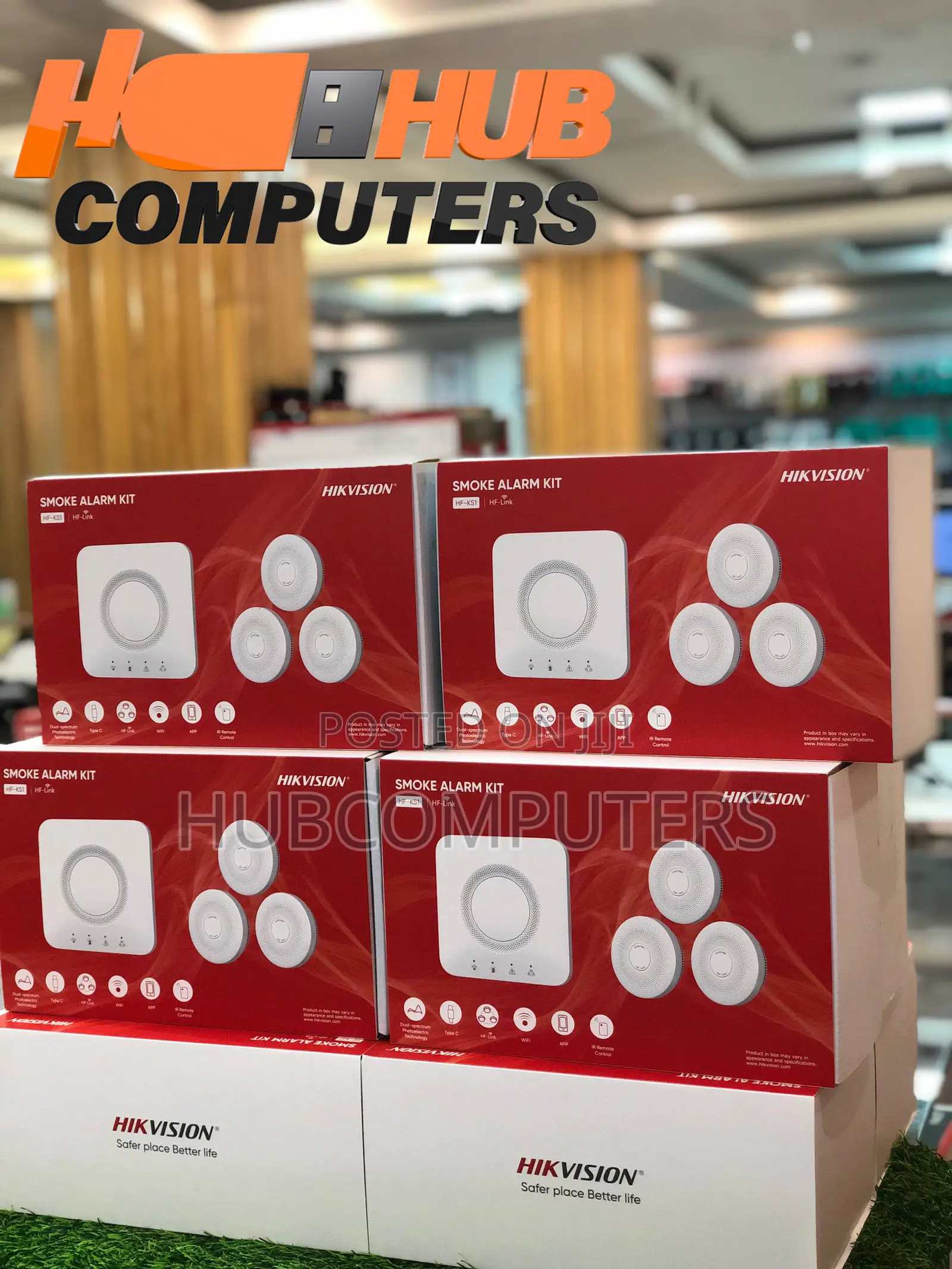 Hikvision HF-KS1-WF/R8 Smoke Alarm Kit