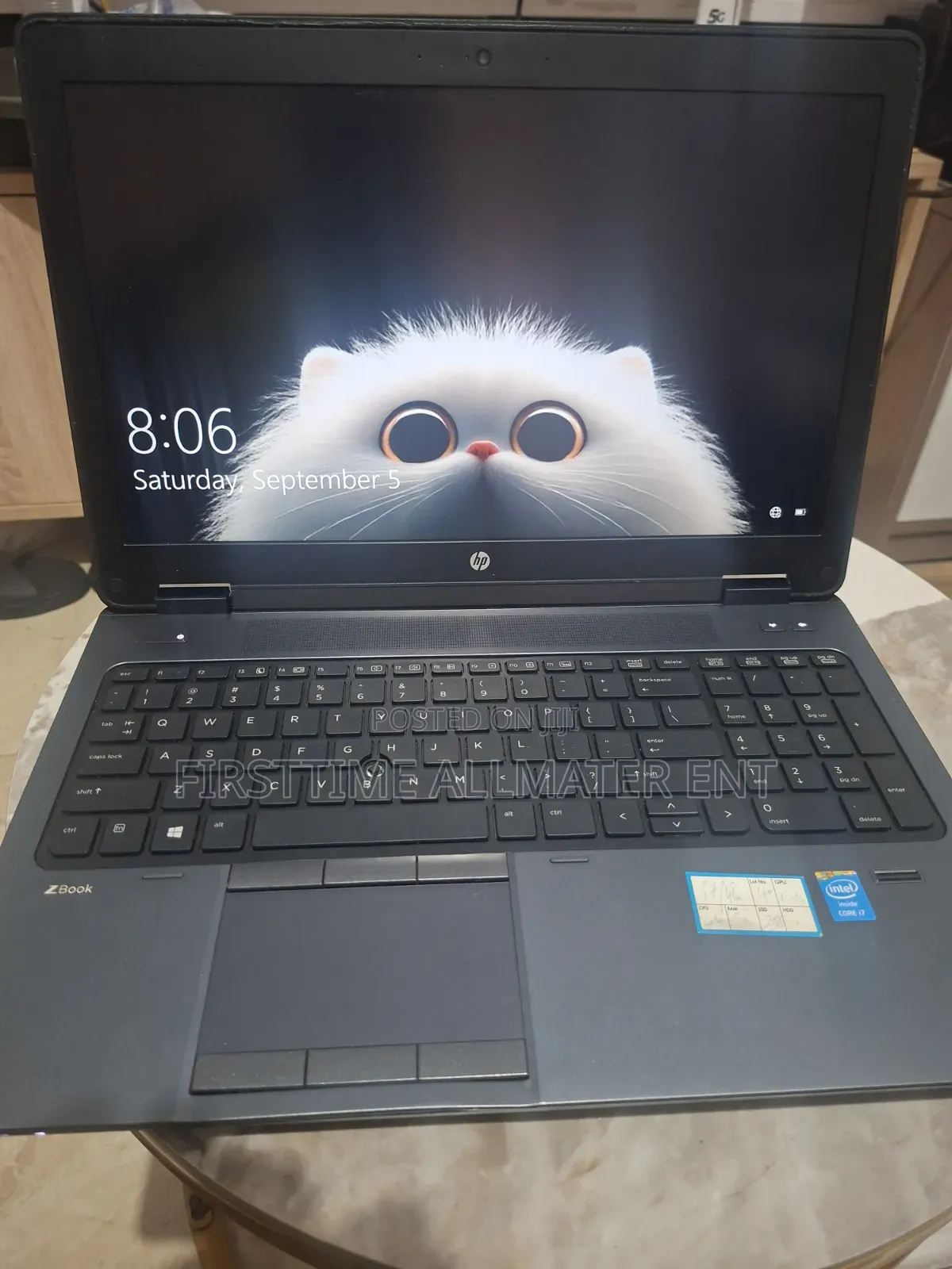 Laptop HP ZBook 15 16GB Intel Core i7 SSD 256GB