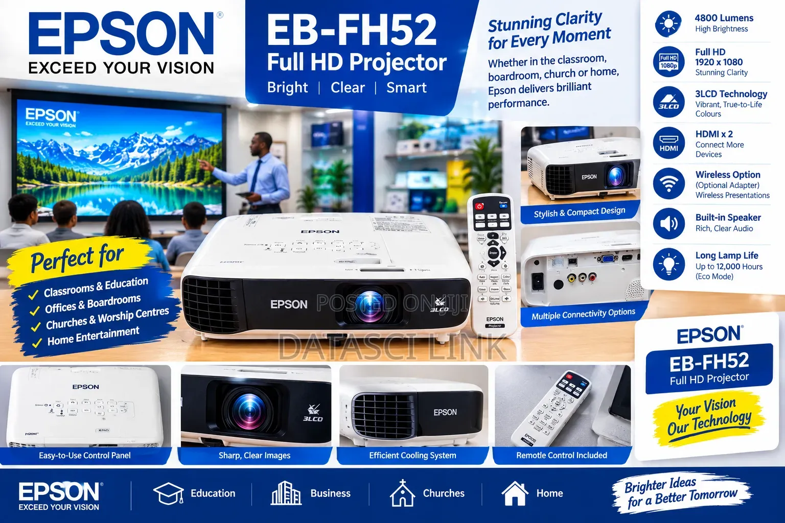 Epson Smart Full Hd Projector