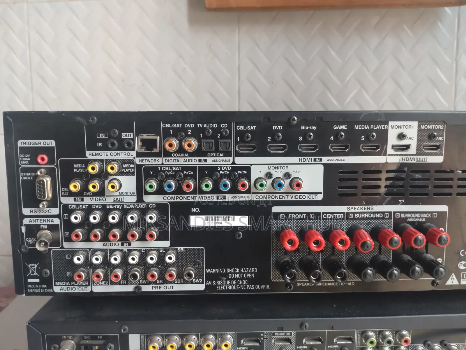 Denon Avr 2313 7.2 Channel Amp