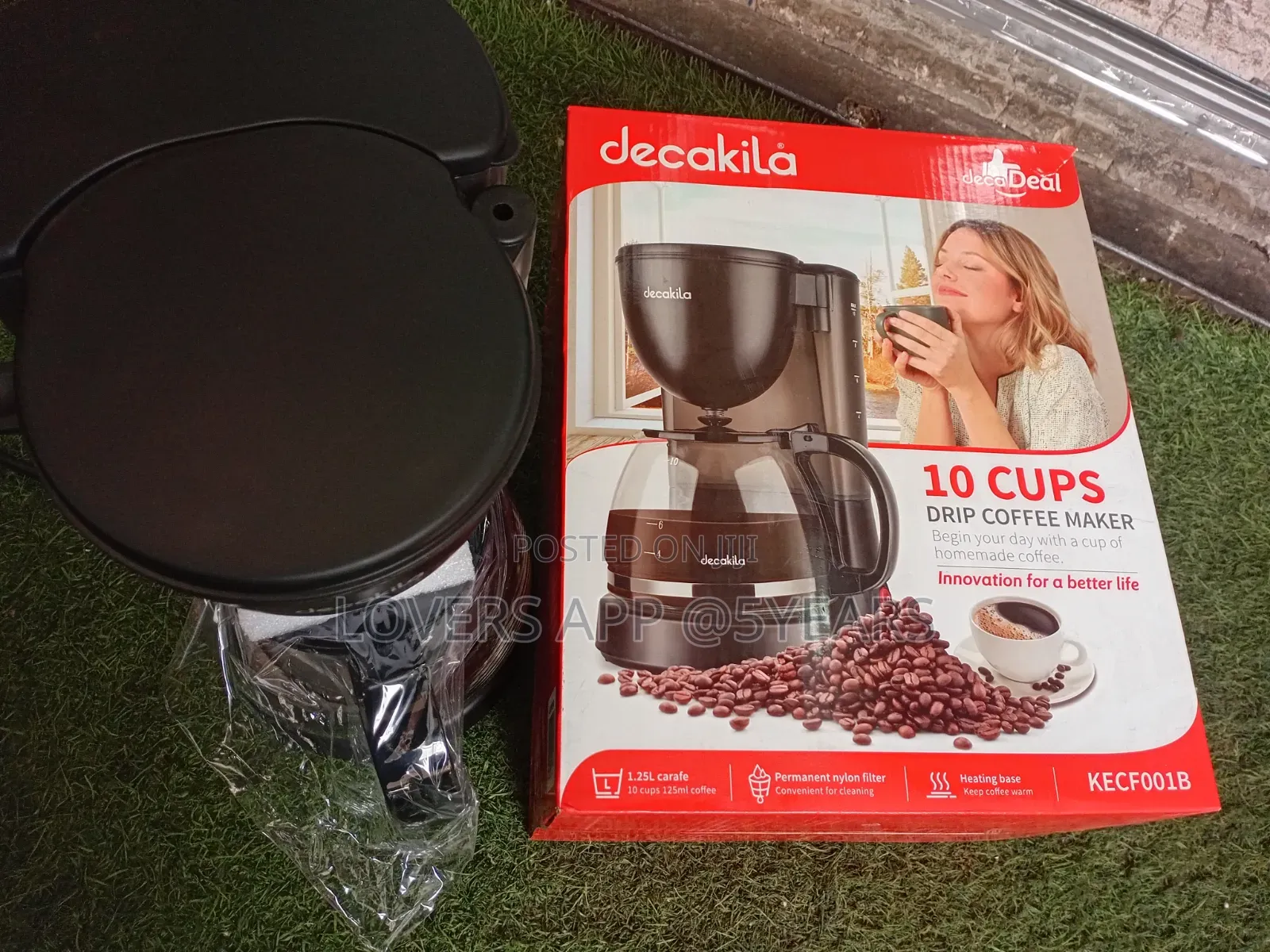 Easier Life 10Cups Coffee Maker Permanent Coffee Maker