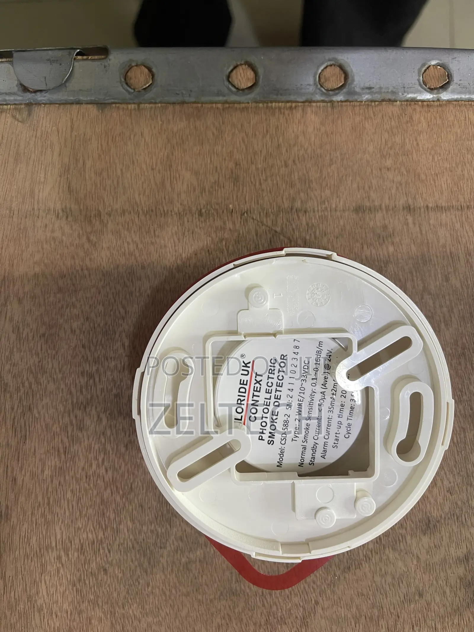 Chloride UK Context Electric Smoke Detector