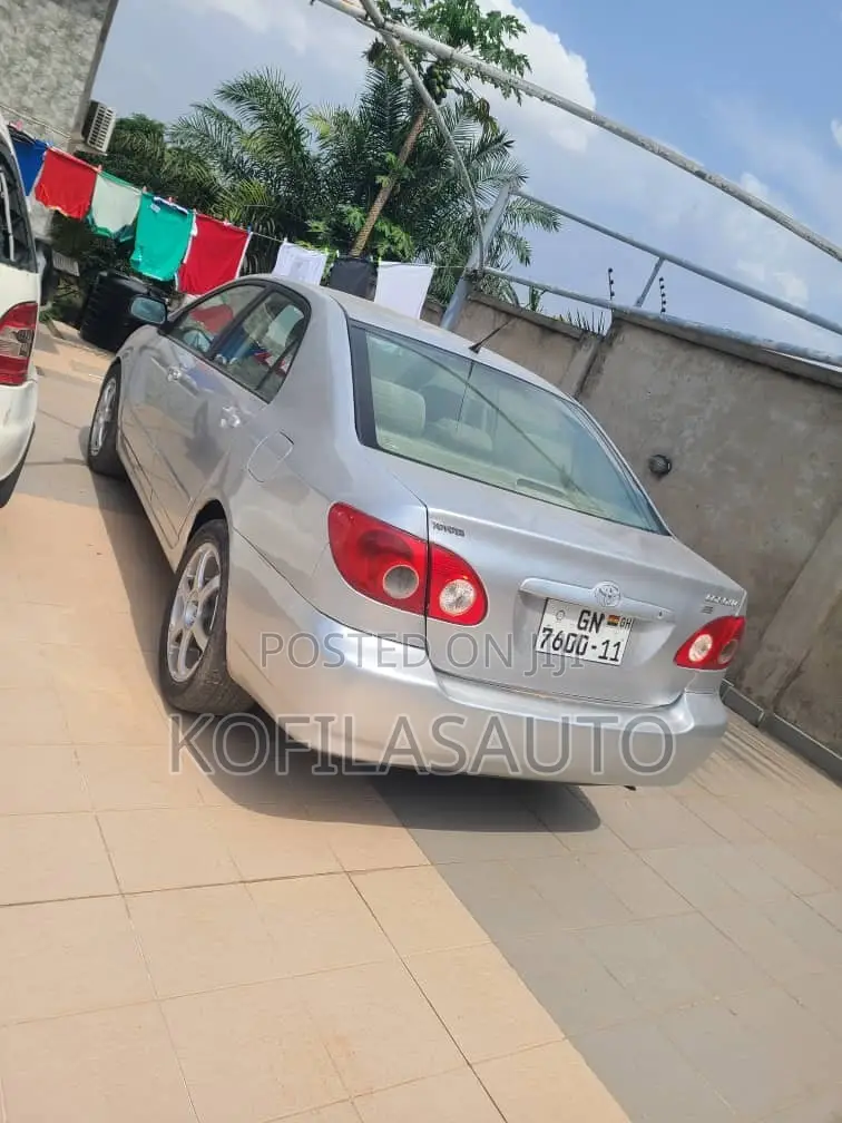 Toyota Corolla 2008 Silver