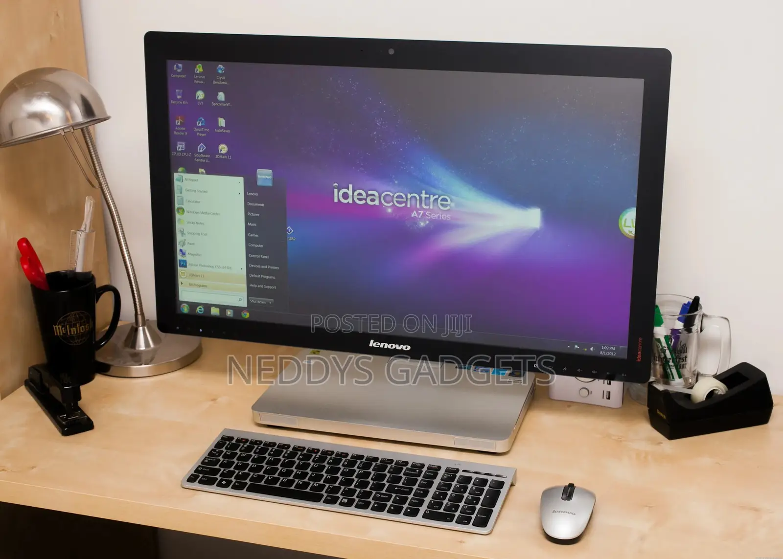 Desktop Computer Lenovo ideacentre 720 8GB Intel Core i7 HDD+SSD 256GB