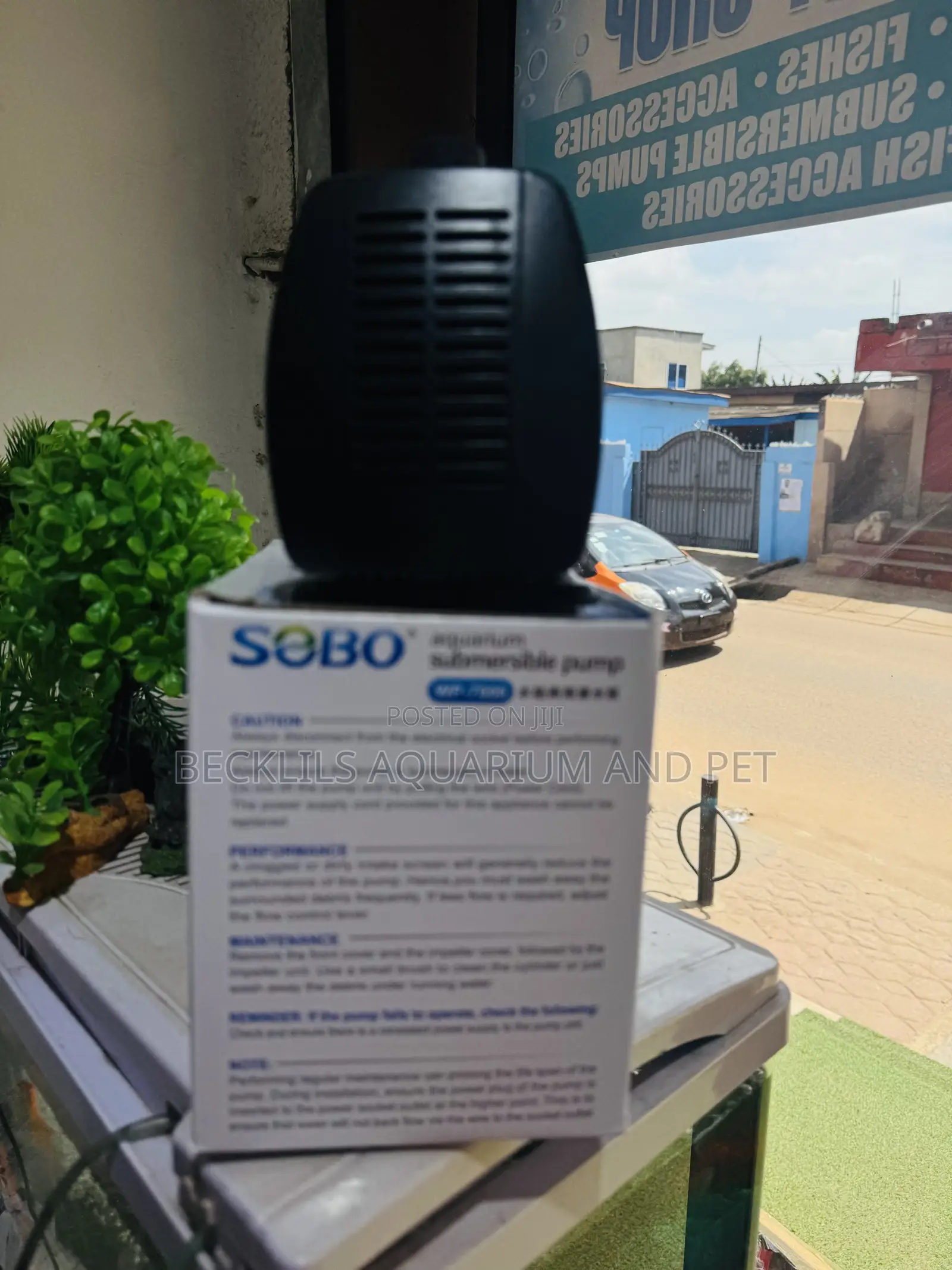 Sobo Wp -7000 Submersible Fountain Pump