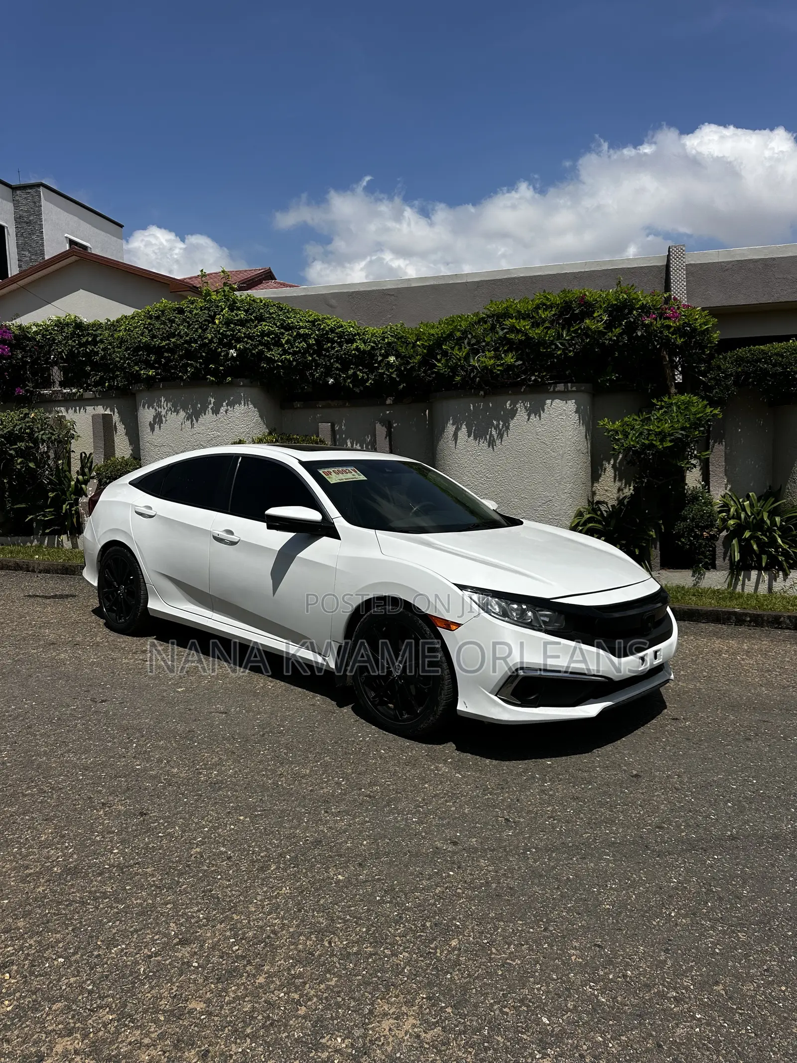 Honda Civic EX-L 4dr Sedan (1.5L 4cyl) 2017 White